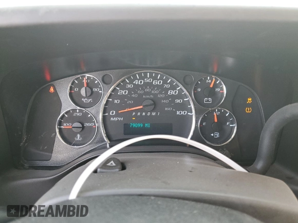 2020 GMC Savana Cargo z VIN 1GTW7AFG1L1220424, wystawiony jako Copart lot #43841725 z przebiegiem 79 099 mil mil oraz Szkody całkowita. Historia ofert i sprzedaży dostępna na DreamBid. Obrazek 9.