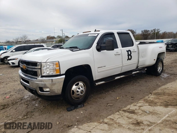 2014 Chevrolet Silverado 3500HD LTZ with VIN 1GC4K1C84EF101663, listed as a Copart auction lot 79486904 with 353,541 mi miles and Salvage Title. Bid and sale history available at carsss.com. Image 1.