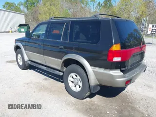 1999 Mitsubishi Montero Sport LS with VIN JA4LS31H7XP018312, listed as a IAAI auction lot 41827943 with 204,814 mi miles. Bid and sale history available at carsss.com. Image 3.