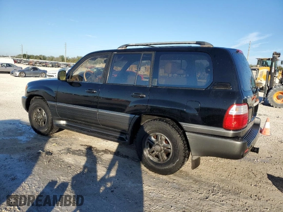 2000 Lexus LX 470 z VIN JT6HT00W3Y0090164, wystawiony jako Copart lot #41338515 z przebiegiem 209 338 mil mil oraz Szkoda całkowita • Salvage title. Historia ofert i sprzedaży dostępna na DreamBid. Obrazek 2.