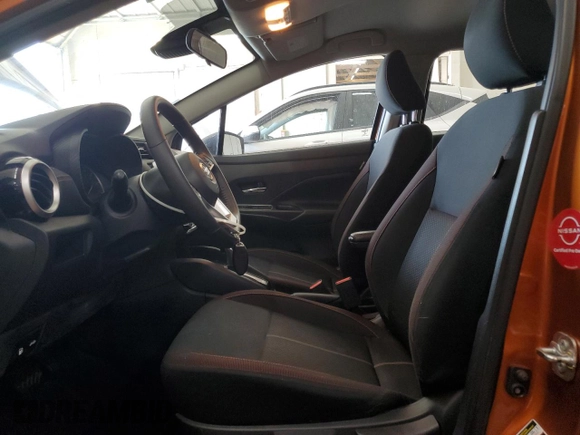 2021 Nissan Versa SR with VIN 3N1CN8FV9ML813557, listed as a Copart auction lot 60242635 with 65,825 mi miles and Salvage title. Bid and sale history available at DreamBid. Image 7.