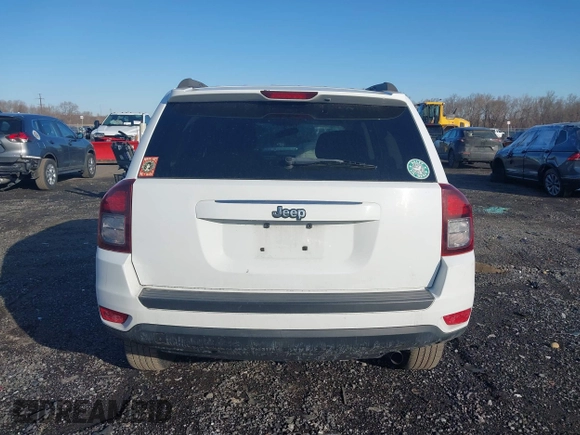 2014 Jeep Compass Altitude with VIN 1C4NJCBA4ED775315, listed as a IAAI auction lot 41429259 with 148,064 mi miles. Bid and sale history available at carsss.com. Image 17.