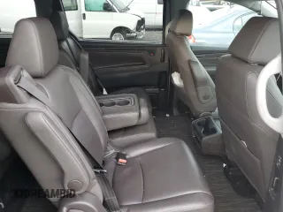 2023 Honda Odyssey EX-L with VIN 5FNRL6H67PB054708, listed as a Copart auction lot 82111554 with 37,248 mi miles and Salvage Title. Bid and sale history available at carsss.com. Image 11.