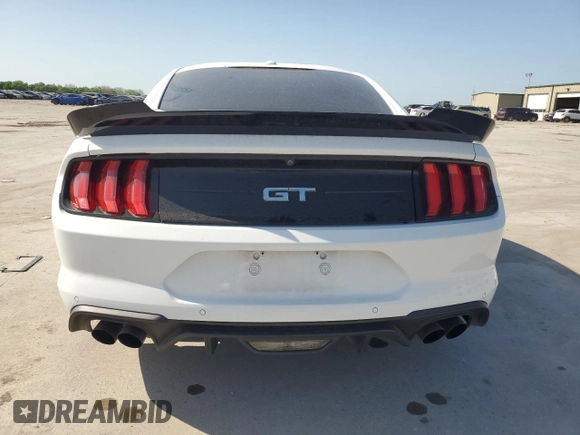 2019 Ford Mustang GT z VIN 1FA6P8CF7K5144144, wystawiony jako Copart lot #52692525 z przebiegiem 96 251 mil mil oraz Szkody całkowita. Historia ofert i sprzedaży dostępna na DreamBid. Obrazek 6.