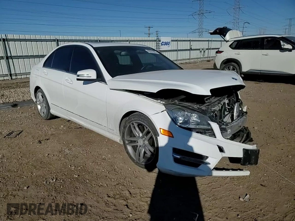 2013 Mercedes-Benz C 300 Sport with VIN WDDGF8AB5DA793569, listed as a Copart auction lot 42261825 with Not provided miles and Salvage title. Bid and sale history available at DreamBid. Image 11.
