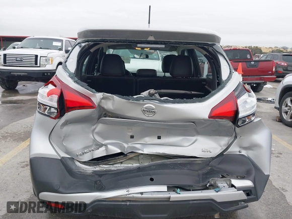 2019 Nissan Kicks S with VIN 3N1CP5CU0KL568570, listed as a IAAI auction lot 41562696 with 85,141 mi miles and . Bid and sale history available at carsss.com. Image 17.