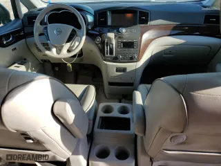 2015 Nissan Quest S with VIN JN8AE2KPXF9134468, listed as a Copart auction lot 50813374 with 108,017 mi miles. Bid and sale history available at carsss.com. Image 8.
