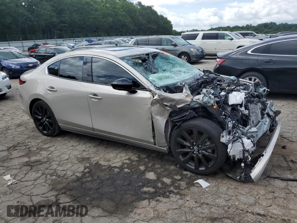2023 Mazda 3 Premium Plus with VIN 3MZBPBEY9PM376781, listed as a Copart auction lot 61993144 with Not Provided miles and Salvage Title. Bid and sale history available at DreamBid. Image 4.