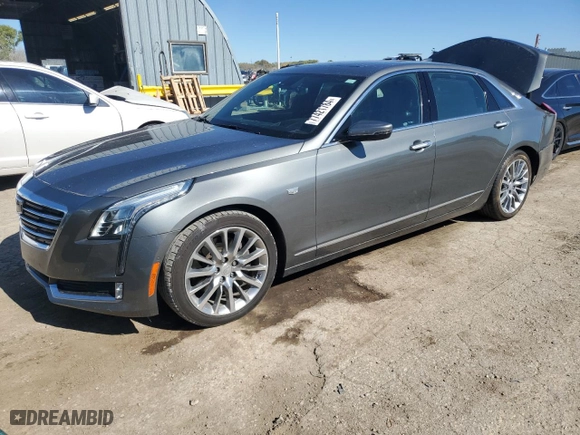 2016 Cadillac CT6 Premium Luxury AWD with VIN 1G6KF5RS6GU150340, listed as a Copart auction lot 77421784 with 101,628 mi miles and Salvage Title. Bid and sale history available at carsss.com. Image 1.