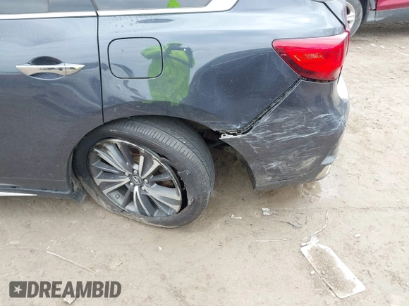 2019 Acura MDX w/Technology Pkg with VIN 5J8YD4H50KL008665, listed as a IAAI auction lot 42043373 with 77,665 mi miles. Bid and sale history available at carsss.com. Image 6.
