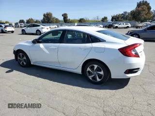 2020 Honda Civic LX z VIN 2HGFC2F6XLH578357, wystawiony jako Copart lot #53574395 z przebiegiem 31 041 mil mil oraz Szkoda całkowita • Salvage title. Historia ofert i sprzedaży dostępna na DreamBid. Obrazek 2.