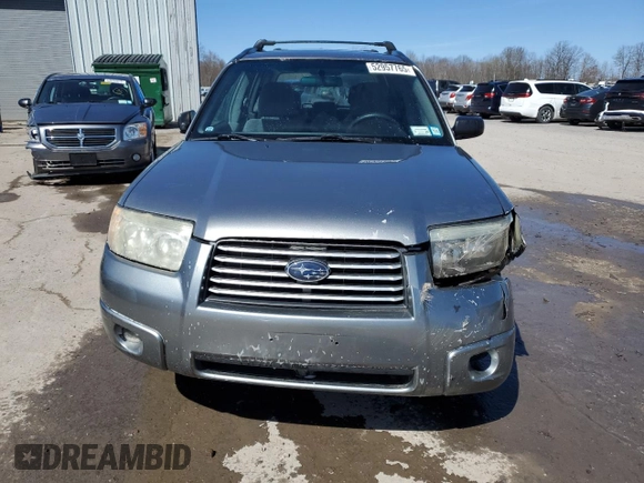 2007 Subaru Forester X with VIN JF1SG63697H708529, listed as a Copart auction lot 52957765 with 191,942 mi miles and Salvage Title. Bid and sale history available at carsss.com. Image 5.