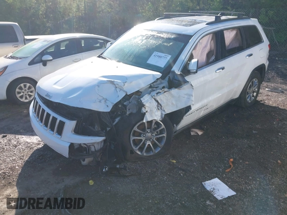 2014 Jeep Grand Cherokee Limited с VIN 1C4RJFBG9EC545945, выставлен на аукционе IAAI как лот 41988777 с пробегом Не указан миль и . История ставок и продаж доступна на DreamBid. Изображение 17.