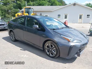 2020 Toyota Prius L Eco with VIN JTDKARFU7L3121485, listed as a IAAI auction lot 42572382 with Not provided miles and . Bid and sale history available at DreamBid. Image 1.