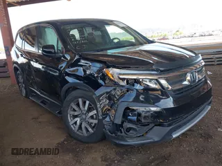 2019 Honda Pilot EX-L with VIN 5FNYF6H54KB084820, listed as a IAAI auction lot 42396005 with Not provided miles and . Bid and sale history available at DreamBid. Image 1.