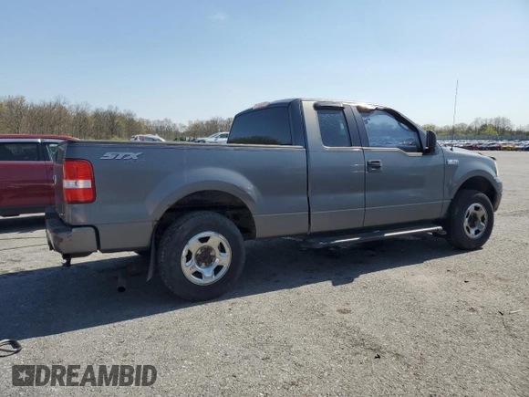 2006 Ford F-150 STX with VIN 1FTRX14W06NA46110, listed as a Copart auction lot 54272755 with 185,705 mi miles and Clean Title. Bid and sale history available at carsss.com. Image 3.