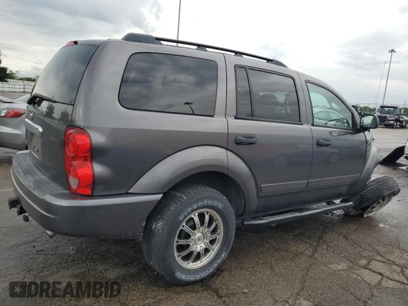 2004 Dodge Durango SLT z VIN 1D4HB48N14F168496, wystawiony jako Copart lot #59863915 z przebiegiem 99 629 mil mil oraz Szkoda całkowita • Salvage title. Historia ofert i sprzedaży dostępna na DreamBid. Obrazek 3.