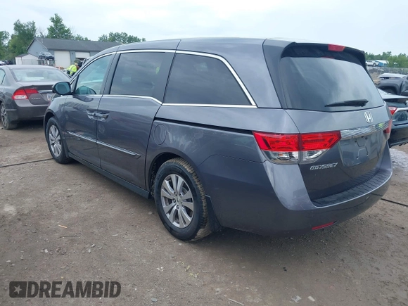 2015 Honda Odyssey EX with VIN 5FNRL5H48FB126247, listed as a IAAI auction lot 42836412 with 54,548 mi miles and . Bid and sale history available at DreamBid. Image 3.