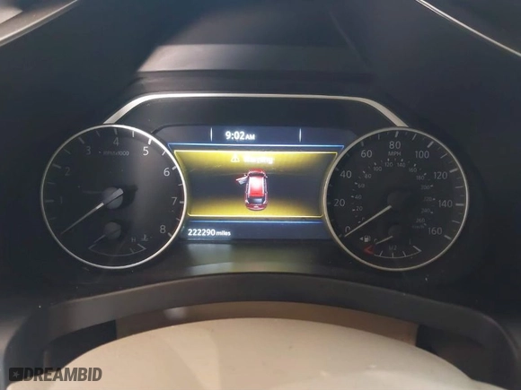 2016 Nissan Murano S with VIN 5N1AZ2MG5GN116476, listed as a IAAI auction lot 41387927 with 222,290 mi miles. Bid and sale history available at carsss.com. Image 14.