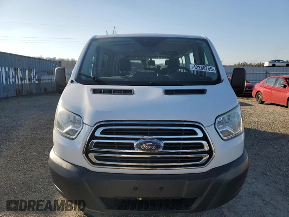 2017 Ford Transit XL with VIN 1FBZX2YM3HKA57609, listed as a Copart auction lot 42268755 with 187,823 mi miles and Salvage Title. Bid and sale history available at DreamBid. Image 5.