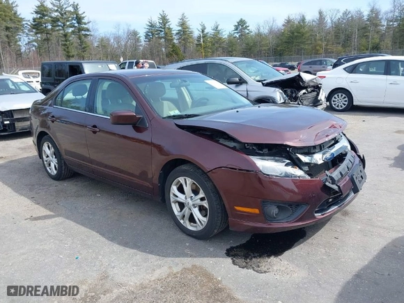 2012 Ford Fusion SE with VIN 3FAHP0HA6CR147431, listed as a IAAI auction lot 41930170 with 56,847 mi miles. Bid and sale history available at carsss.com. Image 1.