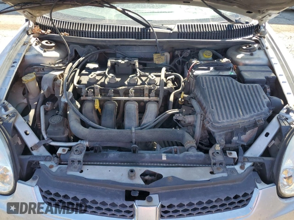2004 Dodge Neon SXT with VIN 1B3ES56C34D551974, listed as a Copart auction lot 46829235 with 212,829 mi miles and Salvage Title. Bid and sale history available at DreamBid. Image 11.