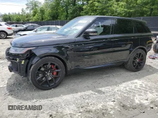2018 Land Rover Range Rover Sport z VIN SALWR2RE3JA198703, wystawiony jako Copart lot #57244845 z przebiegiem 73 154 mil mil oraz Szkoda całkowita • Salvage title. Historia ofert i sprzedaży dostępna na DreamBid. Obrazek 1.