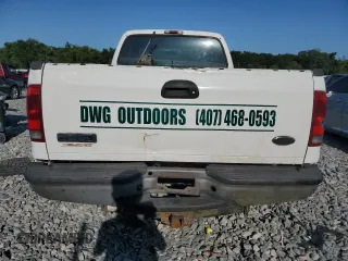 2005 Ford Super Duty F-250 XL with VIN 1FTSX21P15EA11319, listed as a Copart auction lot 52935985 with 0 mi miles and Salvage Title. Bid and sale history available at carsss.com. Image 6.