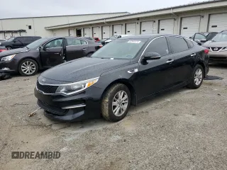 2016 Kia Optima LX with VIN 5XXGT4L30GG029042, listed as a Copart auction lot 82844414 with 158,702 mi miles and Salvage Title. Bid and sale history available at carsss.com. Image 1.