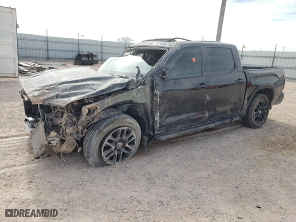 2024 Toyota Tundra 4WD Limited Hybrid with VIN 5TFWC5DB6RX067619, listed as a Copart auction lot 41579045 with 0 mi miles and Salvage Title. Bid and sale history available at carsss.com. Image 1.