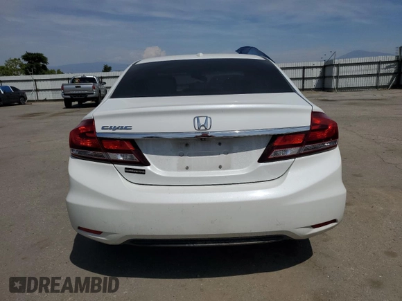 2015 Honda Civic EX-L z VIN 19XFB2F91FE011417, wystawiony jako Copart lot #55143755 z przebiegiem 134 653 mil mil oraz Szkoda całkowita • Salvage title. Historia ofert i sprzedaży dostępna na DreamBid. Obrazek 6.