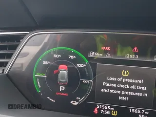 2021 Audi e-tron Premium Plus with VIN WA1LAAGEXMB019208, listed as a IAAI auction lot 41725933 with 51,565 mi miles and . Bid and sale history available at DreamBid. Image 17.