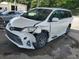 2018 Toyota Sienna XLE Auto Access Seat с VIN 5TDYZ3DCXJS921509, выставлен на аукционе Copart как лот 62457425 с пробегом 62 908 миль миль и Списание • Salvage title. История ставок и продаж доступна на DreamBid. Изображение 1.