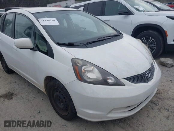 2013 Honda Fit with VIN JHMGE8H30DC067178, listed as a IAAI auction lot 41498926 with 121,036 mi miles. Bid and sale history available at carsss.com. Image 1.