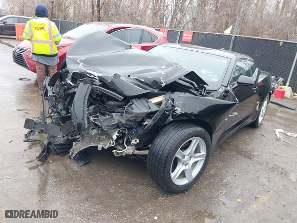2017 Chevrolet Camaro 1LT with VIN 1G1FB1RSXH0192238, listed as a IAAI auction lot 41157845 with 1 mi miles. Bid and sale history available at carsss.com. Image 16.