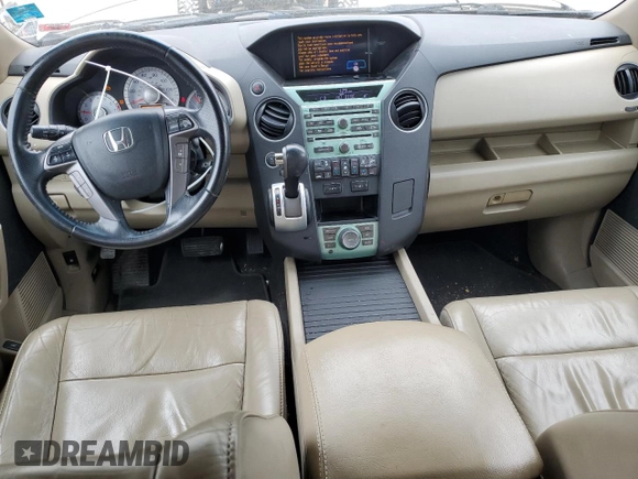 2011 Honda Pilot Touring with VIN 5FNYF4H99BB097019, listed as a Copart auction lot 53865365 with 260,357 mi miles and Salvage Title. Bid and sale history available at DreamBid. Image 8.