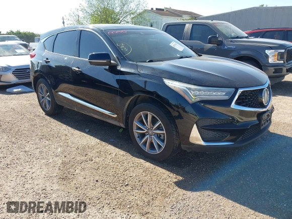 2021 Acura RDX Technology with VIN 5J8TC1H53ML001319, listed as a IAAI auction lot 41972431 with 89,698 mi miles and . Bid and sale history available at DreamBid. Image 1.