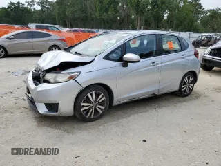 2016 Honda Fit EX z VIN JHMGK5H78GX013005, wystawiony jako Copart lot #58396115 z przebiegiem 157 342 mil mil oraz Szkoda całkowita • Salvage title. Historia ofert i sprzedaży dostępna na DreamBid. Obrazek 1.