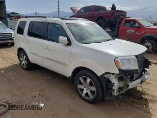 2012 Honda Pilot Touring with VIN 5FNYF4H91CB086713, listed as a Copart auction lot 52482775 with 127,415 mi miles and Salvage Title. Bid and sale history available at carsss.com. Image 4.