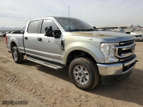 2022 Ford Super Duty F-350 SRW XL with VIN 1FT8W3BT4NEG25263, listed as a Copart auction lot 41885615 with NaN miles and Salvage Title. Bid and sale history available at carsss.com. Image 4.