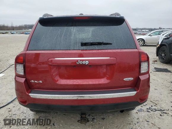 2015 Jeep Compass High Altitude Edition with VIN 1C4NJDEB4FD120048, listed as a Copart auction lot 52101005 with 143,888 mi miles and Clean Title. Bid and sale history available at carsss.com. Image 6.