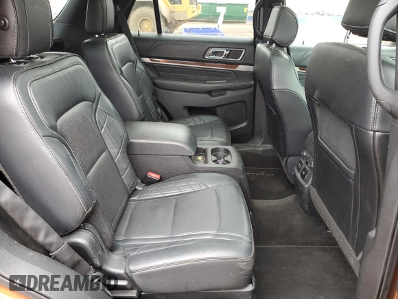 2017 Ford Explorer Platinum with VIN 1FM5K8HT8HGA16023, listed as a Copart auction lot 59529195 with 101,609 mi miles and Salvage title. Bid and sale history available at DreamBid. Image 11.
