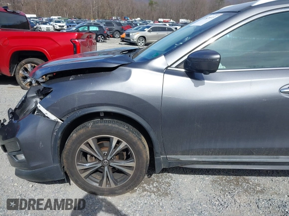 2017 Nissan Rogue SL with VIN 5N1AT2MV6HC871486, listed as a IAAI auction lot 41859693 with 92,344 mi miles. Bid and sale history available at carsss.com. Image 19.