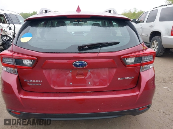 2021 Subaru Impreza Premium с VIN 4S3GTAD60M3706741, выставлен на аукционе IAAI как лот 42194562 с пробегом 9 785 миль миль и . История ставок и продаж доступна на DreamBid. Изображение 17.