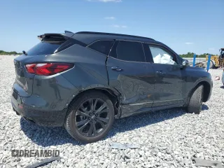 2020 Chevrolet Blazer RS with VIN 3GNKBKRS4LS642860, listed as a Copart auction lot 55341445 with 72,441 mi miles and Non repairable. Bid and sale history available at DreamBid. Image 3.