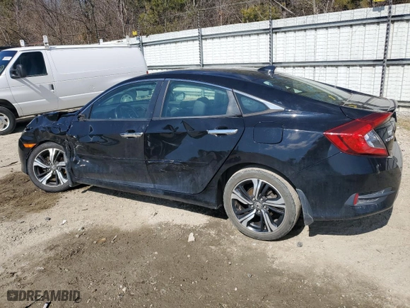 2016 Honda Civic Sedan Touring with VIN 19XFC1F99GE001260, listed as a Copart auction lot 46876185 with 152,379 mi miles and Salvage Title. Bid and sale history available at carsss.com. Image 2.