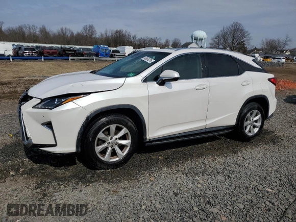 2017 Lexus RX with VIN 2T2BZMCAXHC061802, listed as a Copart auction lot 46859235 with 55,852 mi miles and Salvage Title. Bid and sale history available at carsss.com. Image 1.