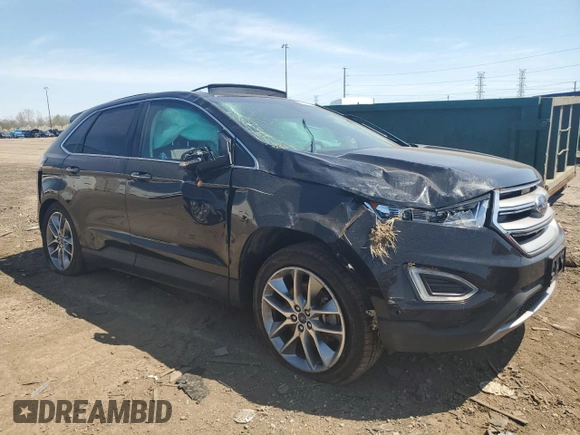 2017 Ford Edge Titanium z VIN 2FMPK4K81HBB56007, wystawiony jako Copart lot #53560635 z przebiegiem 87 552 mil mil oraz Czysty tytuł • Clean title. Historia ofert i sprzedaży dostępna na DreamBid. Obrazek 4.