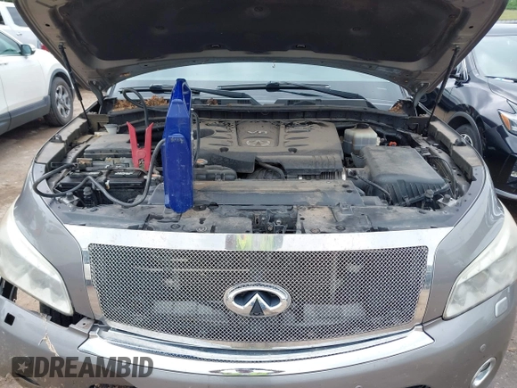 2013 Infiniti QX56 with VIN JN8AZ2NEXD9060450, listed as a IAAI auction lot 42388986 with 124,129 mi miles and . Bid and sale history available at DreamBid. Image 10.