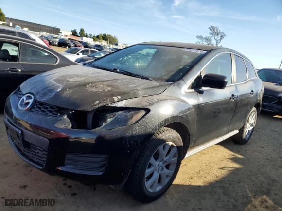 2009 Mazda CX-7 Sport with VIN JM3ER293490228432, listed as a Copart auction lot 88091635 with 104,022 mi miles and Salvage Title. Bid and sale history available at carsss.com. Image 1.